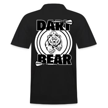Fléchettes d’ours Grizzly Cadeau - Polo Homme - noir - Dos - Kai (181cm)