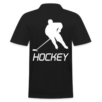 Eishockey Eishockeyspiel Eishockeyspieler Hockey - Polo Homme - noir - Dos - Kai (181cm)