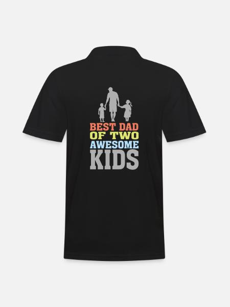 Best Dad - Männer Poloshirt - Schwarz