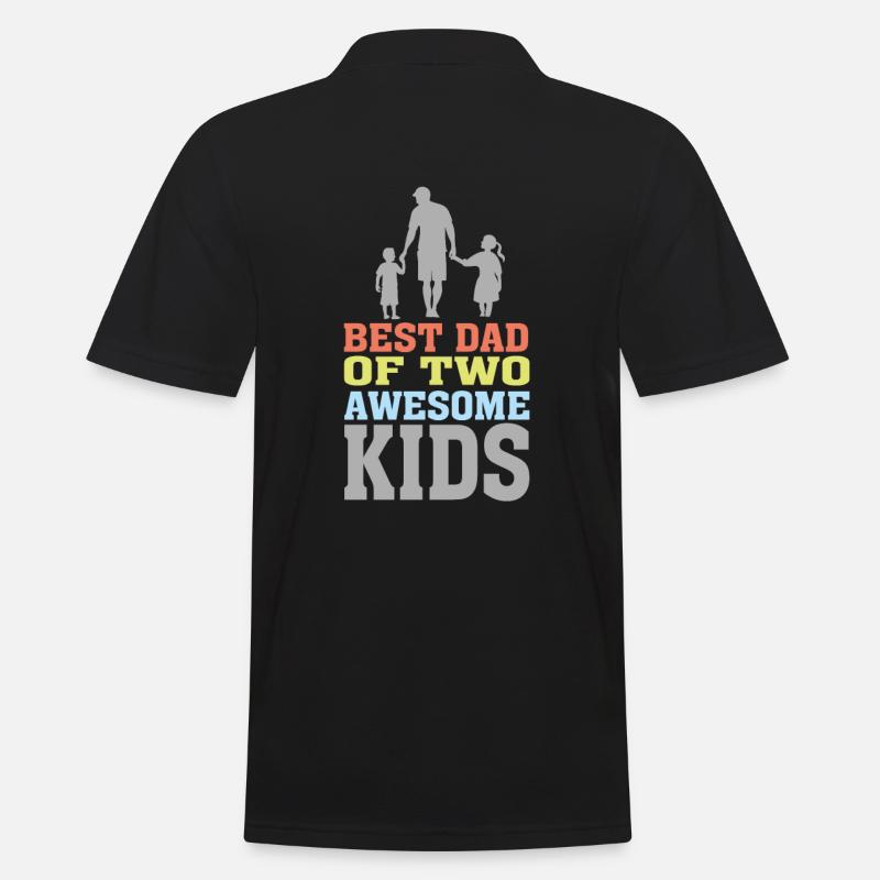 Best Dad - Männer Poloshirt - Schwarz