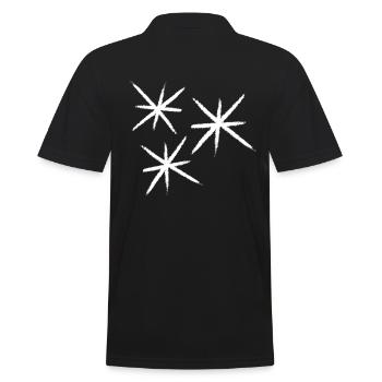 Étoiles - Polo Homme - noir - Dos - Kai (181cm)