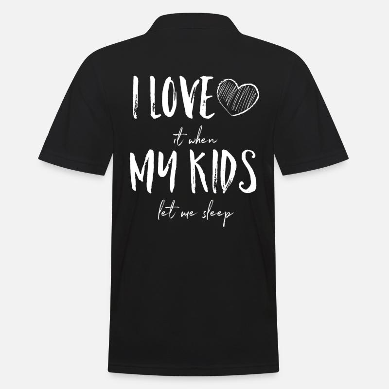 Lustiger Mama Spruch - Männer Poloshirt - Schwarz