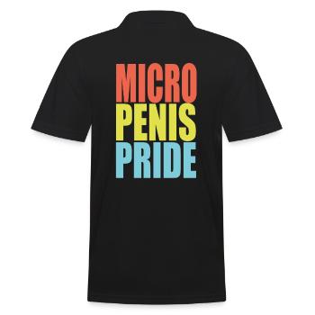 Micro fierté du pénis - Polo Homme - noir - Dos - Kai (181cm)