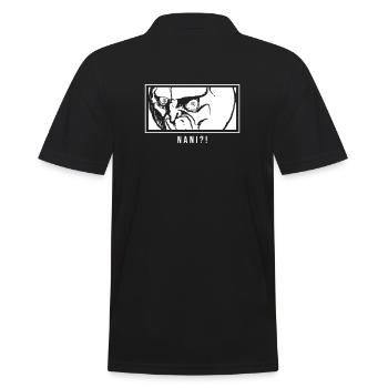 Nani meme - Men's Polo Shirt - black - Back - Kai (181cm)