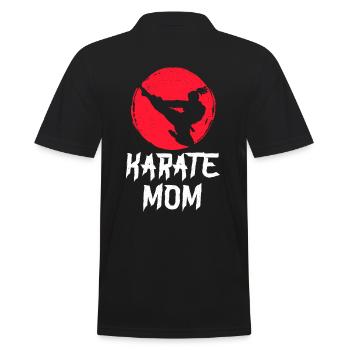Karaté Maman - Polo Homme - noir - Dos - Kai (181cm)