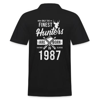 Jäger Cadeau Millésime 1987 - Polo Homme - noir - Dos - Kai (181cm)