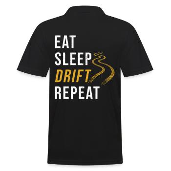 Drift Driftauto Voiture Fan Rengain - Polo Homme - noir - Dos - Kai (181cm)