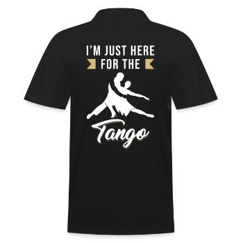 Tango Sort drôle - Polo Homme - noir - Dos - Kai (181cm)