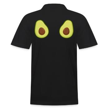 avocado - Men's Polo Shirt - black - Back - Kai (181cm)