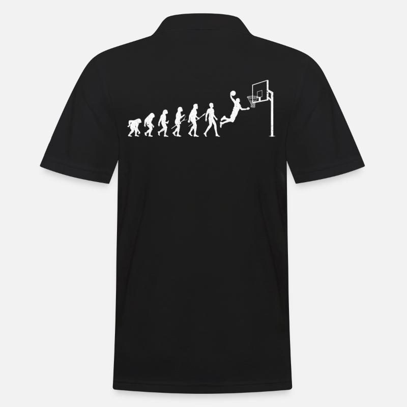 Basketball Evolution - Polo Homme - noir