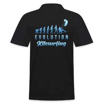 Kitesurf Evolution - Polo Homme - noir - Dos - Kai (181cm)