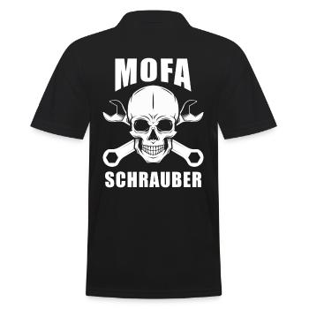 Mofa Screwdriver Mofa Screwdriver - Men's Polo Shirt - black - Back - Kai (181cm)