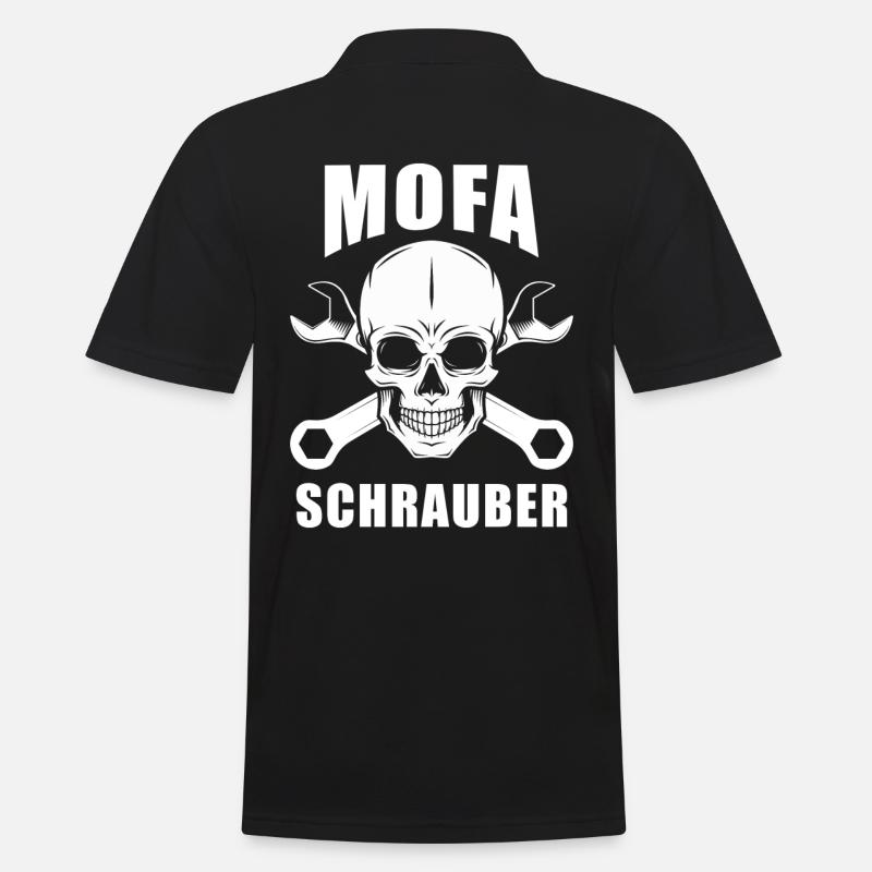 Mofa Screwdriver Mofa Screwdriver - Men's Polo Shirt - black