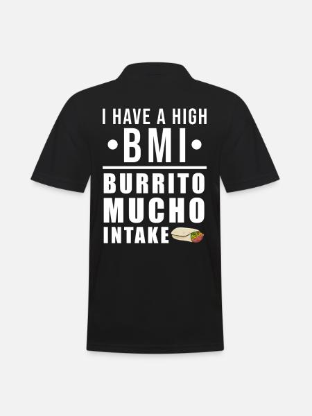 burrito - Men's Polo Shirt - black