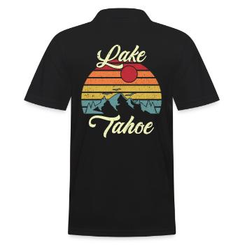 Lac Tahoe - Polo Homme - noir - Dos - Kai (181cm)