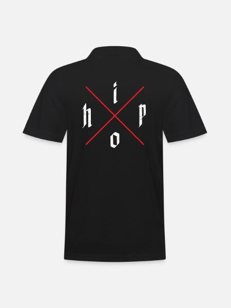 Hip Hop - Men's Polo Shirt - black