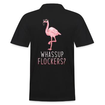Flamingo - Polo Homme - noir - Dos - Kai (181cm)