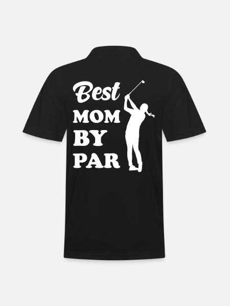 Best Mom by Par - Men's Polo Shirt - black