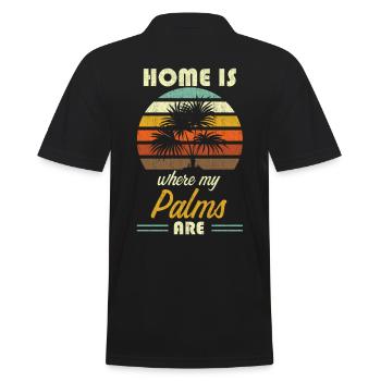 Palme Rengaine - Polo Homme - noir - Dos - Kai (181cm)