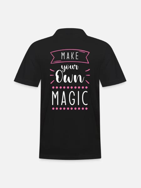 Magic spell Magic spell - Men's Polo Shirt - black