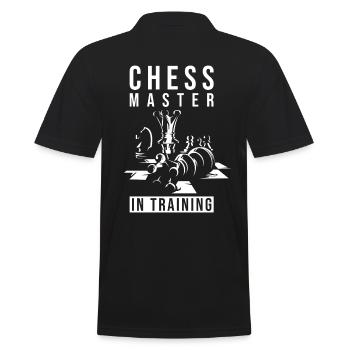 Échecs d’échecs Cadeau - Polo Homme - noir - Dos - Kai (181cm)