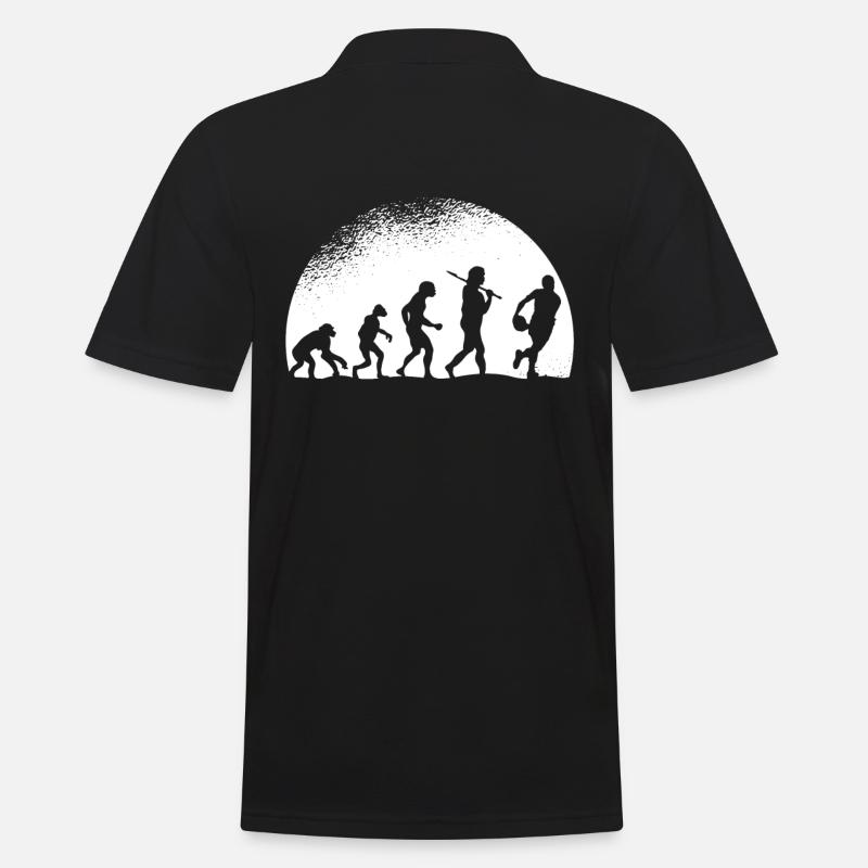 Evolution Rugby - Polo Homme - noir