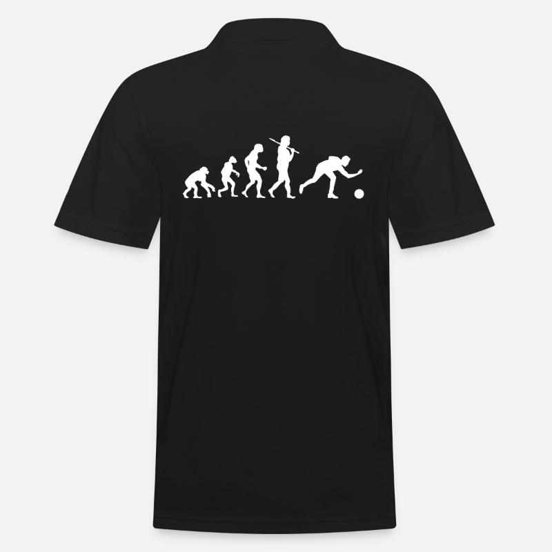 Evolution Bowling - Polo Homme - noir