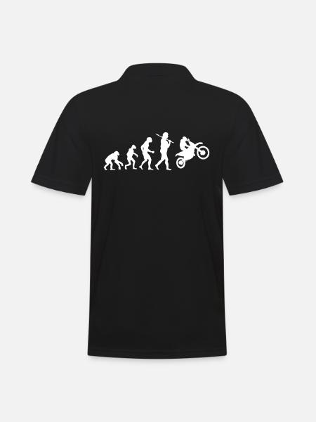 Evolution Motocross - Polo Homme - noir