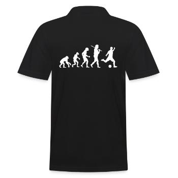 Evolution Football - Men's Polo Shirt - black - Back - Kai (181cm)