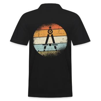 Cercle - Polo Homme - noir - Dos - Kai (181cm)
