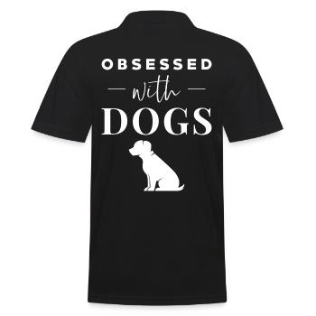 Des chiens drôles de phrases - Polo Homme - noir - Dos - Kai (181cm)