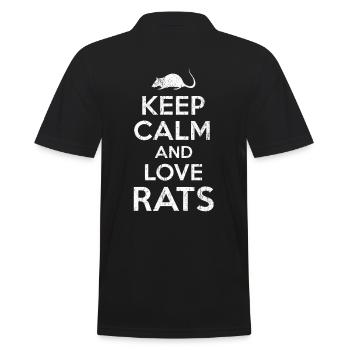 Rats - Polo Homme - noir - Dos - Kai (181cm)