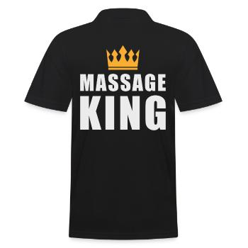 Massage Masseur Cadeau - Polo Homme - noir - Dos - Kai (181cm)