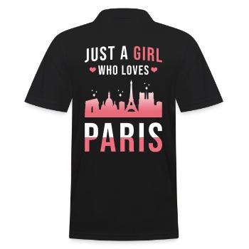 Paris - Polo Homme - noir - Dos - Kai (181cm)