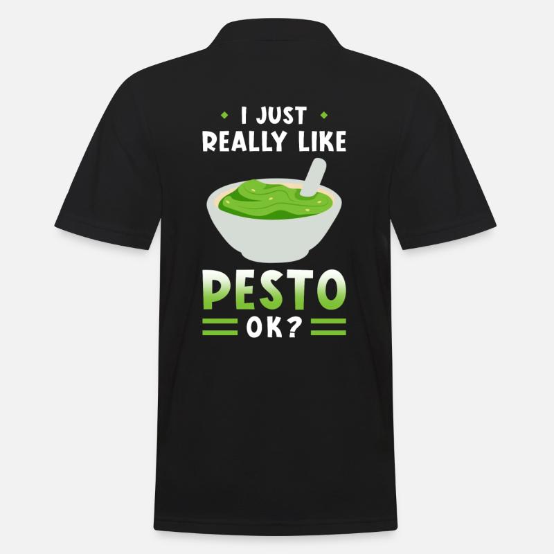 Pesto - Men's Polo Shirt - black