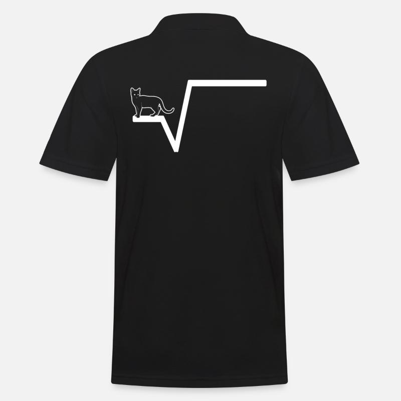 Math Root - Men's Polo Shirt - black