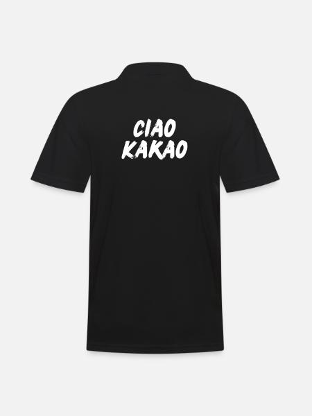Ciao Cocoa - Men's Polo Shirt - black