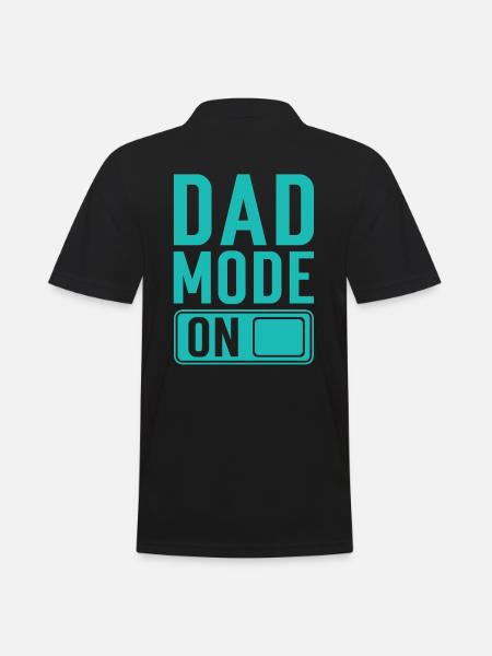 Father-to-be Father Gift Saying - Men's Polo Shirt - black