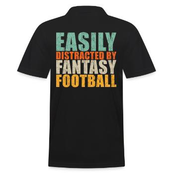 Fantasy Football - Polo Homme - noir - Dos - Kai (181cm)