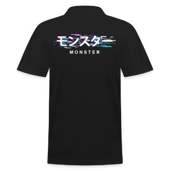 Monstre - Polo Homme - noir - Dos - Kai (181cm)