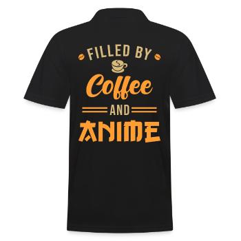 Anime - Polo Homme - noir - Dos - Kai (181cm)