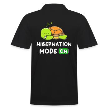 Mode hibernation An avec Turtle - Polo Homme - noir - Dos - Kai (181cm)