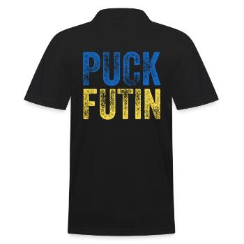 PUCK FUTIN Ukraine - Polo Homme - noir - Dos - Kai (181cm)