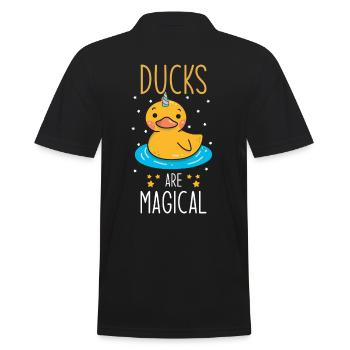 Dicton canard - Polo Homme - noir - Dos - Kai (181cm)