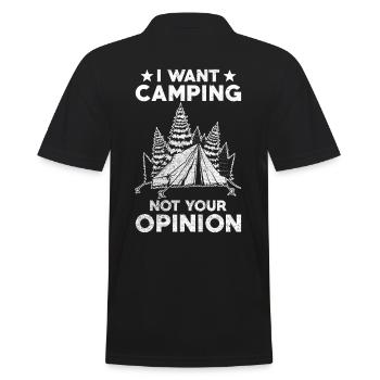 Campeur - Polo Homme - noir - Dos - Kai (181cm)