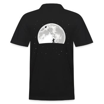 Cerf-volant - Polo Homme - noir - Dos - Kai (181cm)
