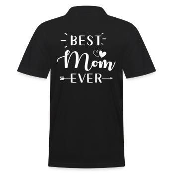 Meilleure maman meilleure maman de tous les temps - Polo Homme - noir - Dos - Kai (181cm)