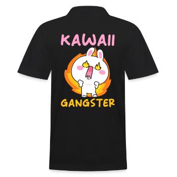 Kawaii Gangster - Polo Homme - noir - Dos - Kai (181cm)