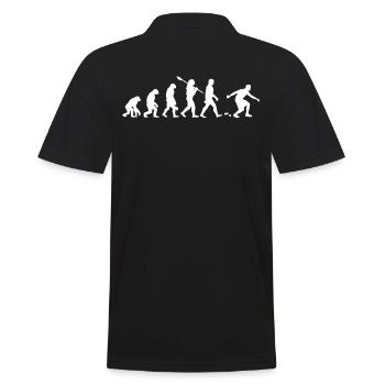 Évolution de la boule - Polo Homme - noir - Dos - Kai (181cm)