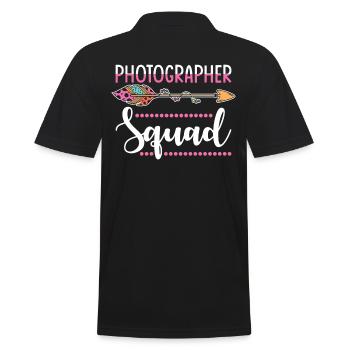 Photographe Photographie Groupe de femmes - Polo Homme - noir - Dos - Kai (181cm)